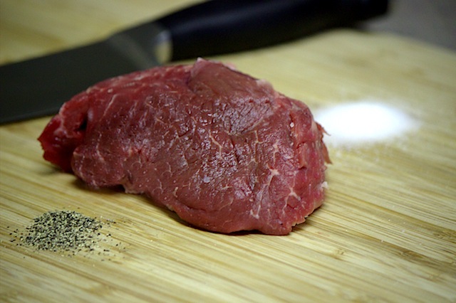 Classic Filet Mignon With A Red Wine Sauce