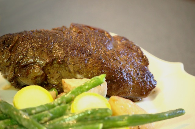 Classic Filet Mignon With A Red Wine Sauce