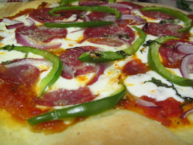 Homemade Pizza and Marinera Sauce