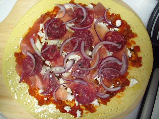 Homemade Pizza and Marinera Sauce