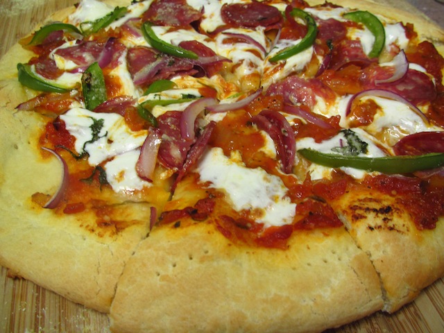 Homemade Pizza and Marinera Sauce