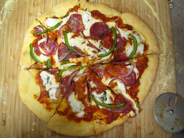 Homemade Pizza and Marinera Sauce