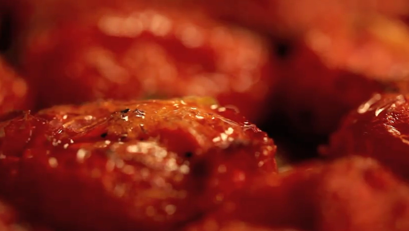 Roasted Tomatoes and Pesto Pasta Salad