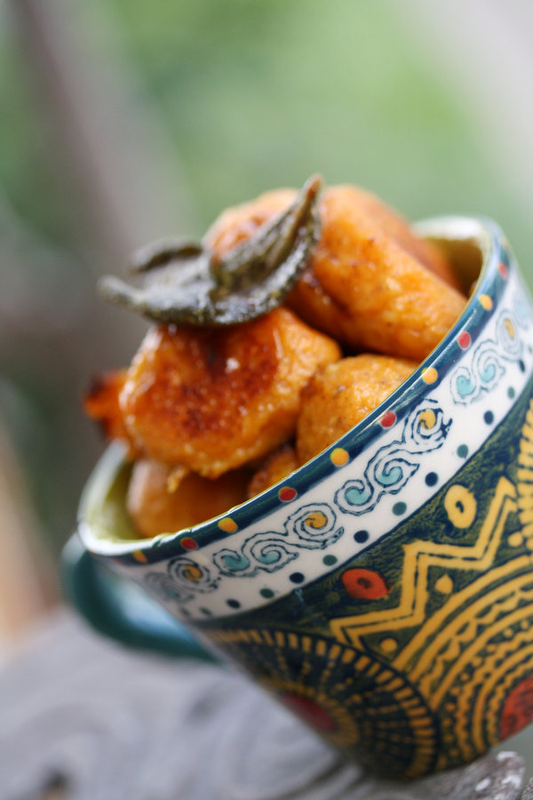 Sweet Potato Gnocchi with Sage and Brown Butter
