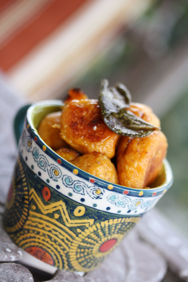 Sweet Potato Gnocchi with Sage and Brown Butter