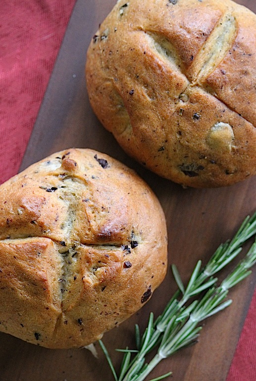 Rosemary and Kalamata Olive Artesian Bread