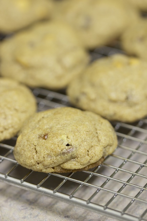 Whole Wheat Chocolate and Butterscotch Chip Cookies