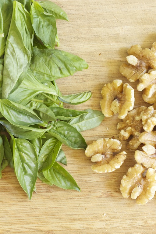 Basil and Walnut Pesto