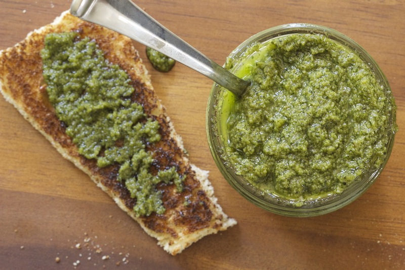 Basil and Walnut Pesto