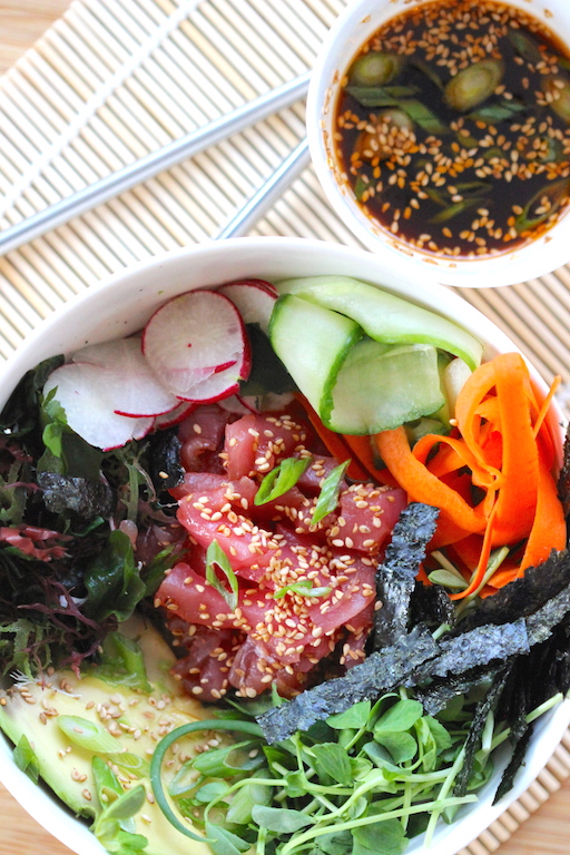 The Deconstructed Sushi Bowl