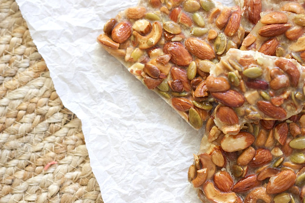 Salted Caramel Autumn Brittle