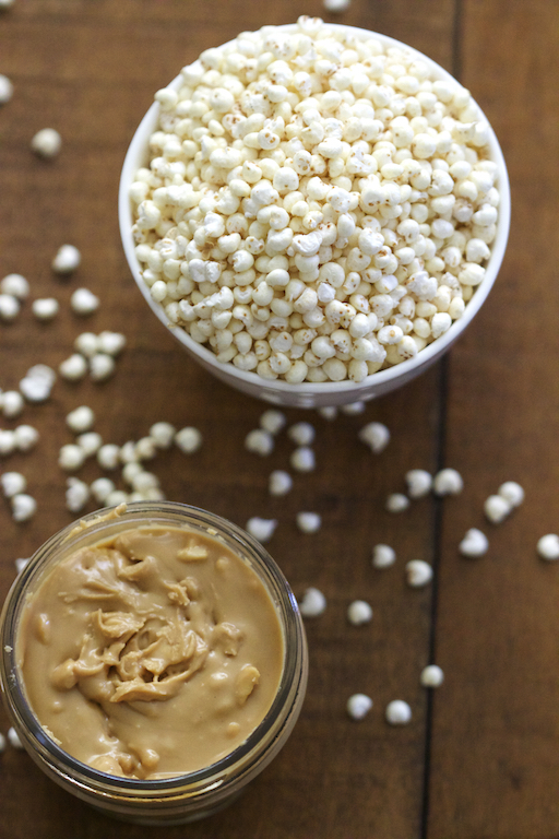 Cashew Butter and Quinoa Crunch Bars | Vegan and Gluten Free!